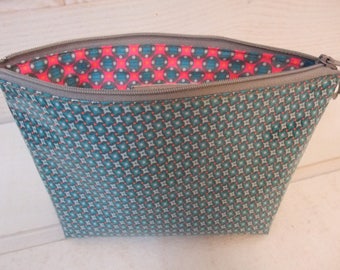 Cover Plate (No.10) coated blue Petit Pan fabric