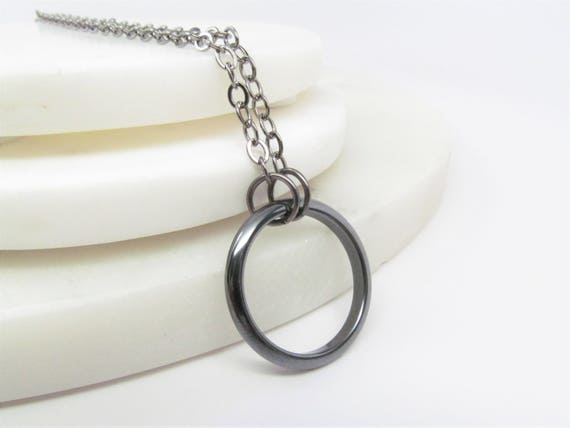 Silvery Black Lanyard for Glasses Eyeglass Holders for men