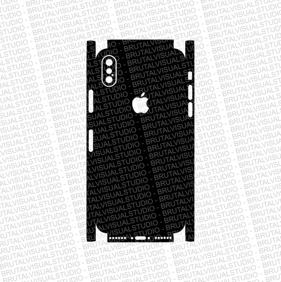 Download Iphone 10 X - Skin Cut Template - Templates for cutting or ...