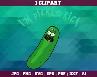 Download Pickle rick svg | Etsy