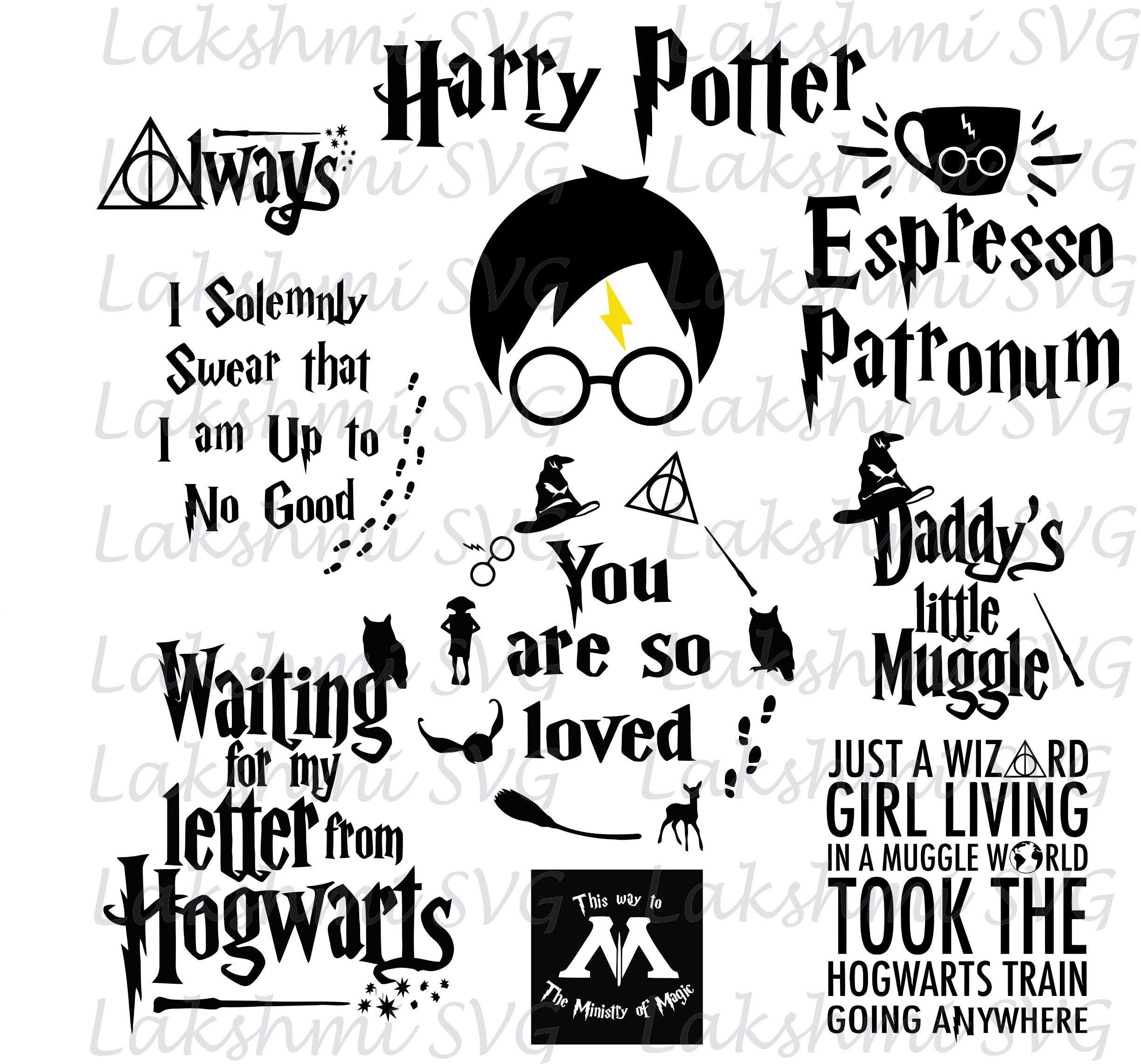 Download Harry Potter svg files Harry Potter svg quotes harry potter