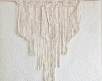 Macrame Wall Hanging Miri , Wall Art, Wall decor, Home decor, Moden macrame, macrame, Wall Hanging, Wall tapestry, boho, skandi