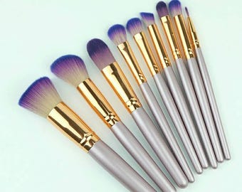 9pcs Unicornio Maquillaje Brush Makeup Brushes Set Cosmetic Eyeshadow Lip Powder Face Make Up Brushes Pinceis Maquiagem Tools