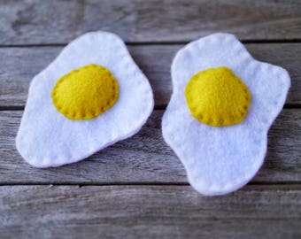 fried egg soft toy