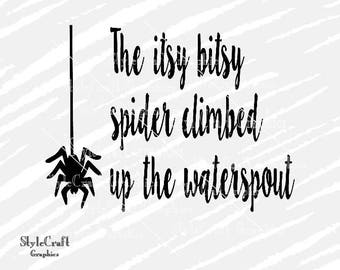 Itsy bitsy spider | Etsy