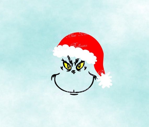 Download Grinch SVG Grinch Face SVG File Grinch Hat Svg Grinch