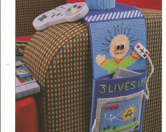 Video Gamester Plastic Canvas Pattern Annie's International Plastic Canvas Club PLCX415-04