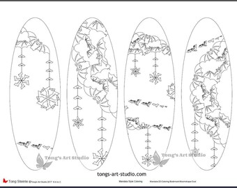 4 printable mandala coloring bookmarks 020 moon oval shapehalloween bookmarks - Halloween Bookmarks To Color 4 printable mandala coloring bookmarks 020 moon oval shapehalloween bookmarks - Halloween Bookmarks To Color