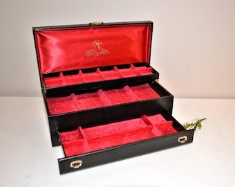 Vintage Jewelry Box Lady Buxton
