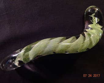 Curved Jade Green Massager