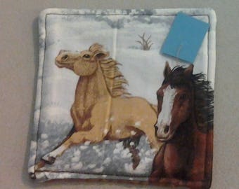 Coaster, Horses in the Snow 234507