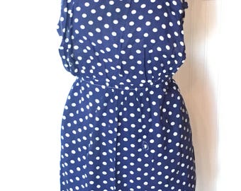 Polka dot apron | Etsy