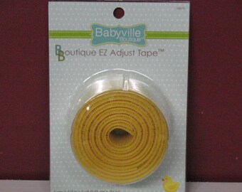 Babyville Boutique EZ Adjustable Tape Yellow