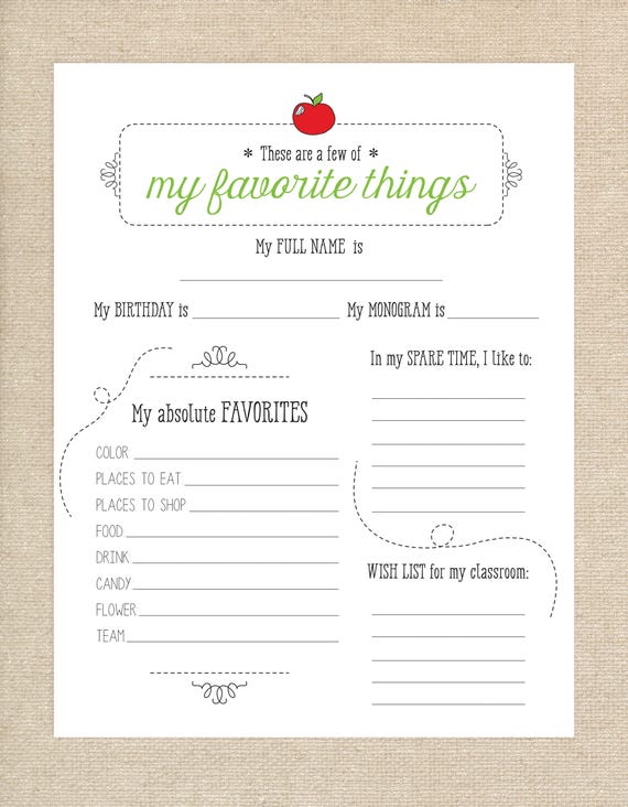 printable-teacher-favorite-things-questionnaire