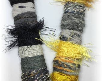 Fiber Wands...Embellishment Samplers of Color and Texture!