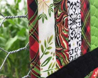 Quilted Table Runner - Christmas Table Runner, Quilted Runner