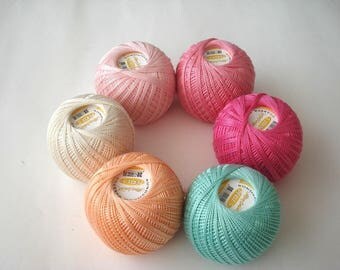 Altin Basak Cotton Perle No:5 50gr. , cotton yarn, crochet yarns, koton perle Cotton Thread Size 5, Embroidery thread