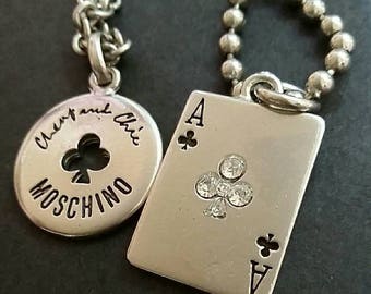 Moschino cheap and chic 1990s necklace vtg