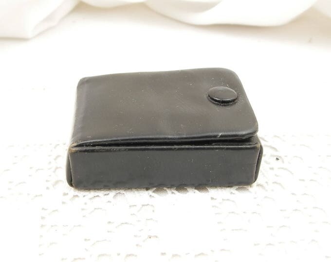 Small Working Vintage Mid Century 1960s Swiss 17 Jewel Mechanical Travel Alarm Clock Miniswiss with Black Case, Wind-up Clock Switzerland Small Working Vintage Mid Century 1960s Swiss 17 Jewel Mechanical Travel Alarm Clock Miniswiss with Black Case, Wind-up Clock Switzerland