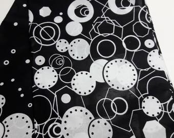 Black/White Ankara fabric/yard-african fabric-global fabric-ethnic fabric-sewing fabric-wax print-fabric per yard fabric-OR WHOLESALE