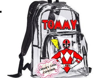 Red power ranger | Etsy