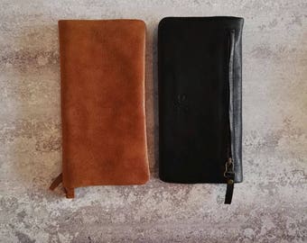 Women Leather Wallet, Credit Card Wallet, Women's Medium Wallet, Bifold Leather Wallet