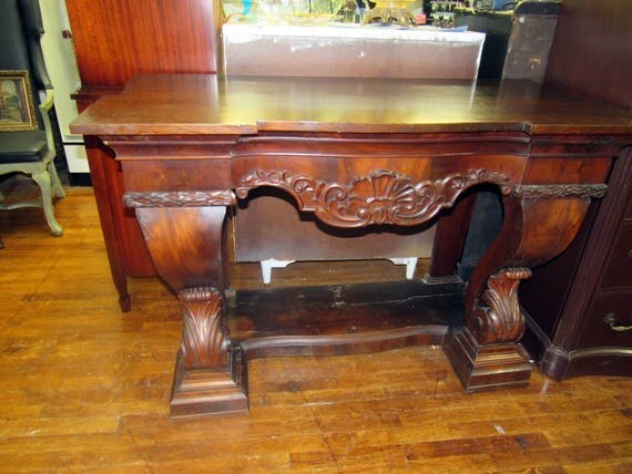 Victorian Console table Petticoat table