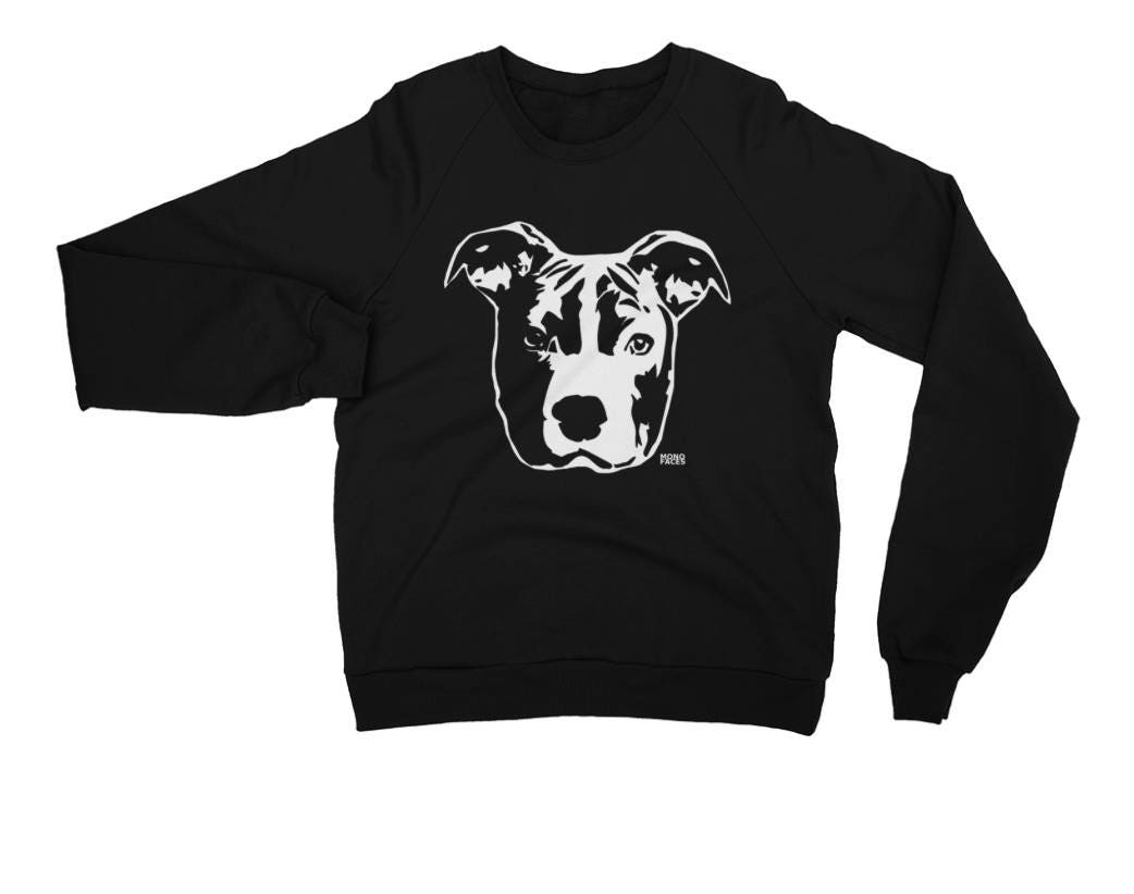 Pit Bull Sweatshirt Pitbull Sweater Dog Lovers Gift