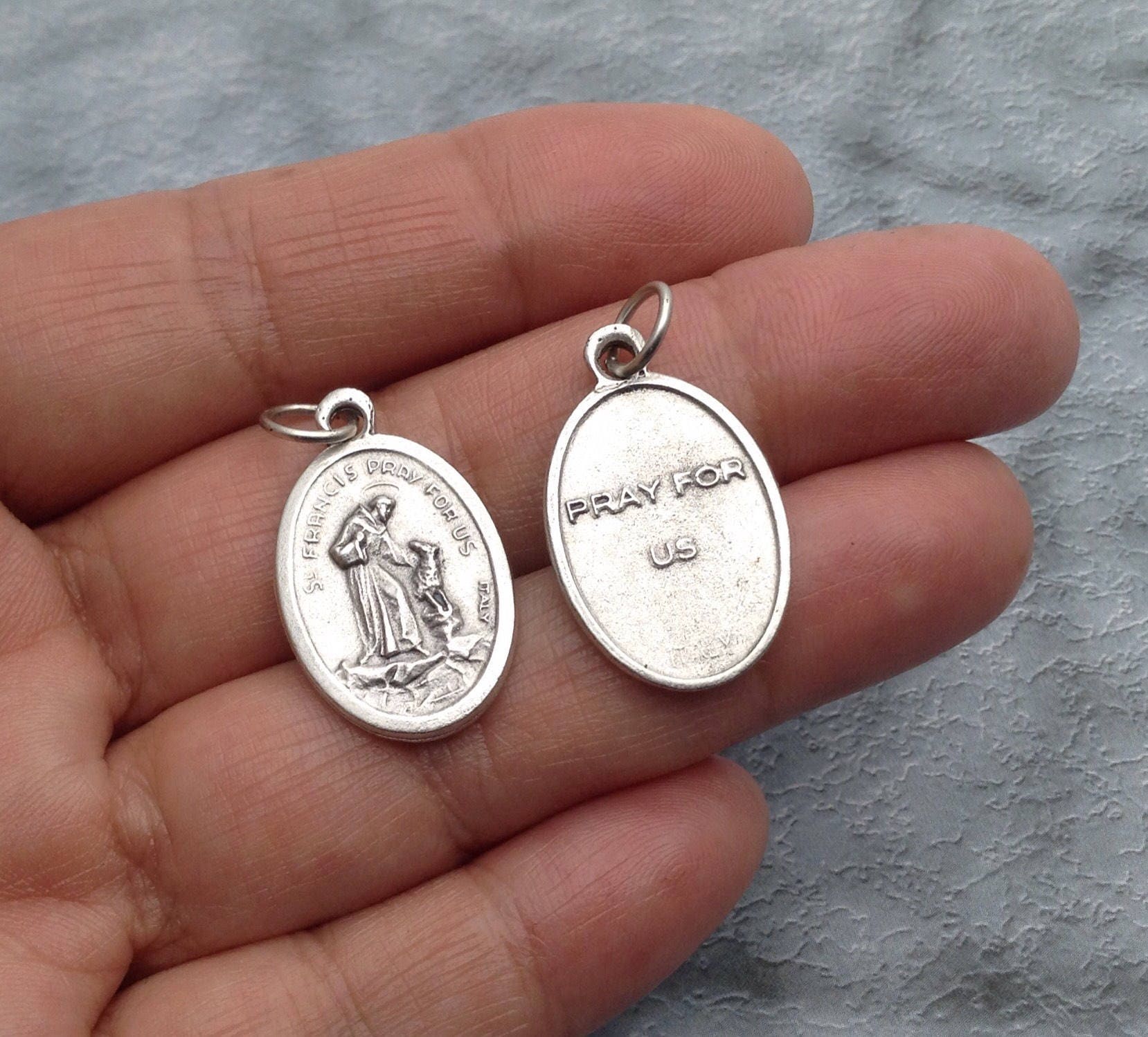 5 St Francis of Assisi, Great Pet Medal. Patron Saint of ...