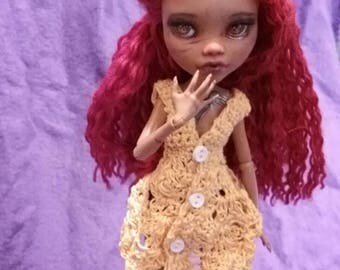 monster high repaint art doll