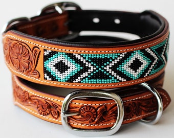 Western dog collar | Etsy