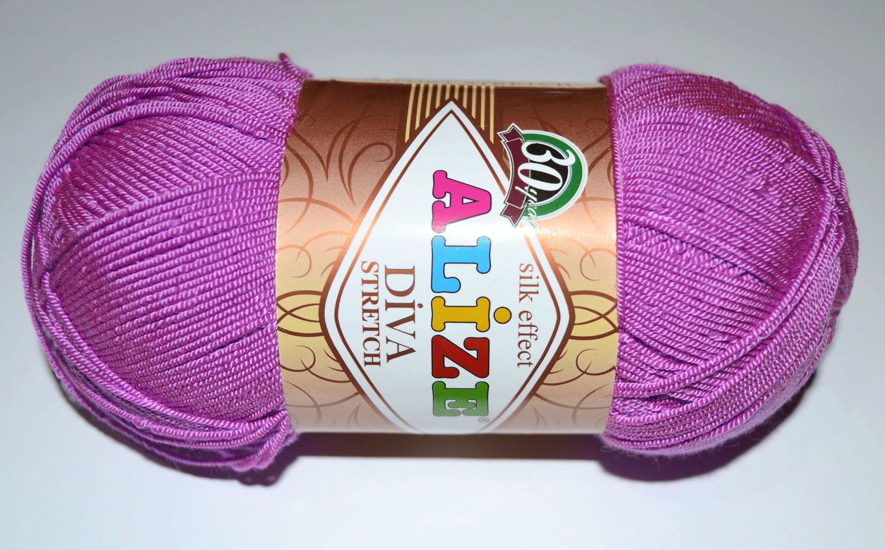 Alize Diva Stretch. Elastic yarn. Summer yarn.