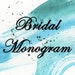 bridalmonogram