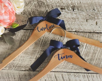 Bridesmaid Hangers Bride Personalized Wedding Dress Hanger