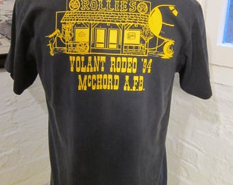 Size L (45) ** 1994 Volant Rodeo / Miller Genuine Draft Shirt (Single Sided)