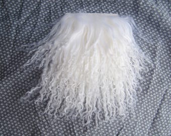 Tibetan Lamb Mohair Fur / Wool for DOLL HAIR, Doll Wig, ooak doll, art doll, fairy doll