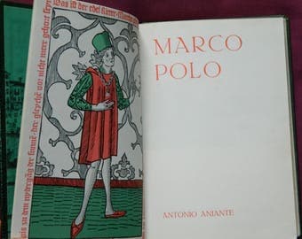 Marco POLO. Antonio Aniante. . Belgian book. VINTAGE