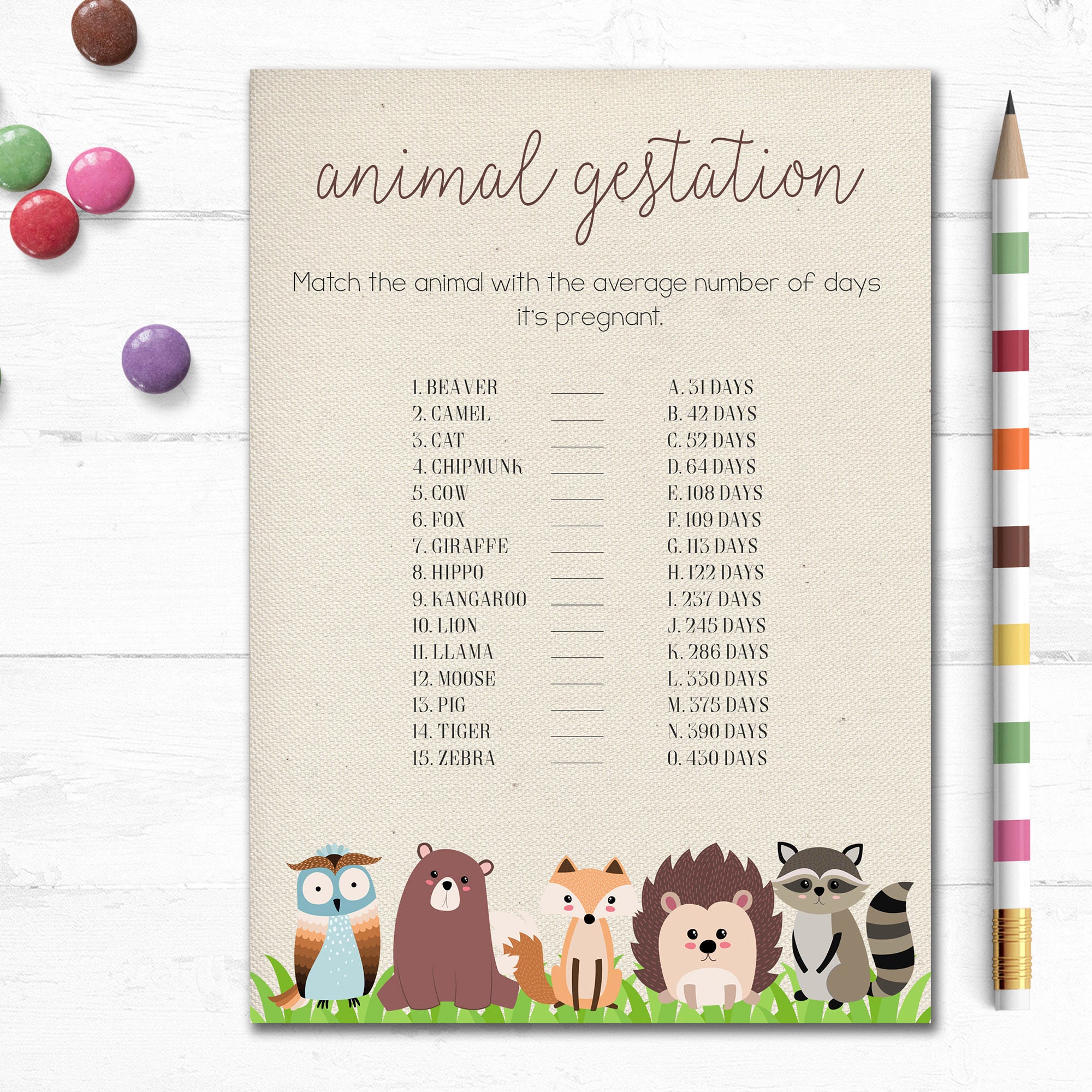 animal-gestation-baby-shower-game-answers-zazzle-baby-shower