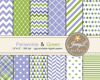 Periwinkle printable | Etsy