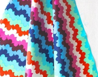 Closing Sale Organic Stripe Midnight - Violette by Amy Butler for Freespirit/ Westminster Fabric