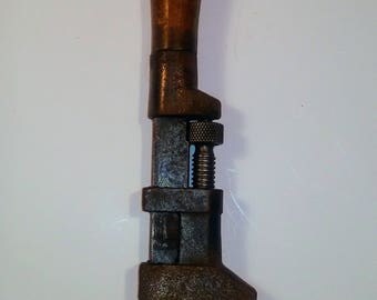 Clé à Tubes En Acier Forgé Vintage #6 - Fabriquée En Allemagne De L'Ouest