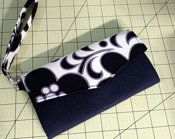 Handmade Tri-fold Wallet Wristlet