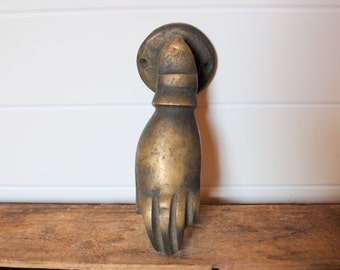 Brass Hand Door Knocker