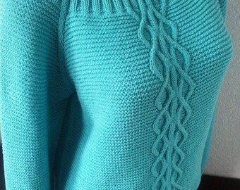 Hand knit sweater | Etsy