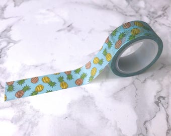 Pineapple Washi Tape // Decorative Paper Masking Drafter Planner Scrapbooking Tape