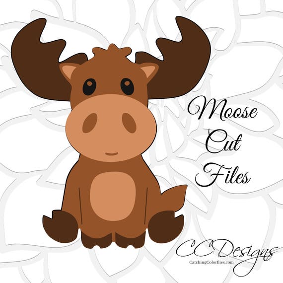 Download Moose SVG File, Woodland Nursery, Baby Moose SVG, Cute ...