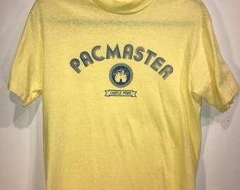 Vintage 1980's Pacmaster Yellow T-Shirt