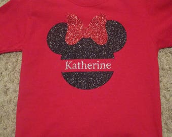 custom minnie mouse shirt