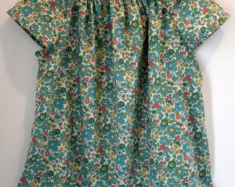 Blouse short sleeve for women liberty