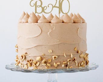 40th birthday cake topper, 40th birthday decorations, 40th cake topper40th birthday party, 40th birthday decorations, cake topper